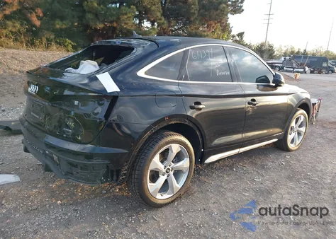 2022 Audi Q5 Sportback S Line Prestige from USA, damaged, VIN WA16AAFY3N2015656